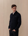 Giubbotto Bomber Blu LJM97850 LARDINI