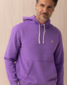 Felpa con Cappuccio POLO RALPH LAUREN Viola in Cotone 710 766778105 POLO RALPH LAUREN