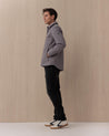 Giubbotto Overshirt Tecnico Grigio KISO PM941950 PEOPLE OF SHIBUYA