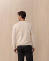 Maglione Girocollo Bianco REGENT LAMB10 MC2 ST BARTH