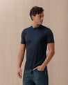 T-Shirt Manica Corta Blu MARRAKESH12 MAZZARELLI