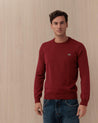 Maglia Lacoste Bordeaux in Lana e Cotone Morbido AH3225476 LACOSTE