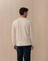 Maglione Girocollo Bianco HERON LIGHT10 SOLO POLE P MC2 ST BARTH