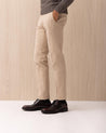 Pantaloni INCOTEX Beige in Cotone ed Elastane Slim 1W0030 4539D401 INCOTEX