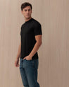 T-Shirt Manica Corta Nero MARRAKESH14 MAZZARELLI