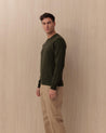 Maglia Girocollo Verde SHETLAND8185 BARACUTA