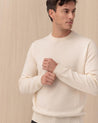 Maglione Girocollo Bianco REGENT LAMB10 MC2 ST BARTH