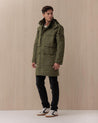 Parka ADD Verde in Materiale Pregiato 12AMHB16P4183 ADD