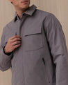 Giubbotto Overshirt Tecnico Grigio KISO PM941950 PEOPLE OF SHIBUYA