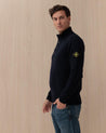 Maglia Mezza Zip Blu K2S155100040 S00A3V0020 STONE ISLAND