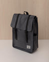 Zaino HERSCHEL nero in tessuto grande SURVEY BACKPACKGRID BLACK HERSCHEL