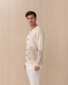 Cardigan TOOCO crema medio peso VRS HALFDANACREMA TOOCO
