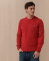 Maglia Lacoste rossa in landswoll AH2916240 LACOSTE