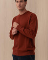 Maglione Girocollo Rosso REGENT MERINO84 MC2 ST BARTH
