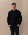Maglione Girocollo Blu MARINE62 MC2 ST BARTH