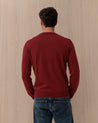 Maglia Lacoste Bordeaux in Lana e Cotone Morbido AH3225476 LACOSTE