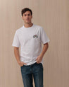 T-Shirt Manica Corta Bianco BIKERSWHITE TOOCO