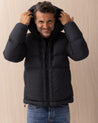 Bomber COLMAR Nero in Poliestere con Cappuccio Removibile 121799 COLMAR