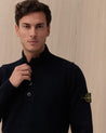Maglia Mezza Zip Blu K2S155100040 S00A3V0020 STONE ISLAND