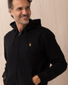 Felpa Con Cappuccio POLO RALPH LAUREN Nero in Cotone e Poliestere 710 981467001 POLO RALPH LAUREN