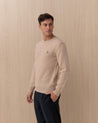 Maglia Girocollo Beige SHETLAND8016 BARACUTA