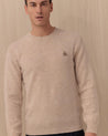 Maglia Girocollo Beige SHETLAND8016 BARACUTA