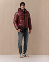 Giubbotto Bomber Lucido Bordeaux PI001133U 12220Z6705 HERNO