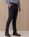 Pantaloni INCOTEX SLACKS Blu in Cotone Stretch 18S100 40601836 INCOTEX SLACKS