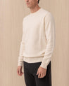 Maglione Girocollo Bianco REGENT LAMB10 MC2 ST BARTH