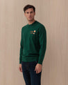 Maglione Girocollo Verde HERON LIGHT51 SPRITZZO MC2 ST BARTH