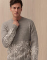 Maglione Girocollo Grigio RNK MALIBUGREY TOOCO