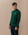 Maglione Girocollo Verde HERON LIGHT51 GIN GIN MC2 ST BARTH