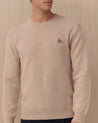 Maglia Girocollo Beige SHETLAND8016 BARACUTA