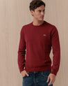 Maglia Lacoste Bordeaux in Lana e Cotone Morbido AH3225476 LACOSTE