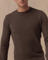 Maglia KANGRA Marrone in Lana Girocollo 2011 0142 KANGRA