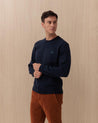 Maglia Girocollo Blu SHETLAND309 BARACUTA