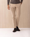 Pantaloni INCOTEX Beige in Cotone ed Elastane Slim 1W0030 4539D401 INCOTEX