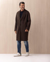 Cappotto AMARANTO Moro in Lana e Cachemire B6F022MORO AMARANTO