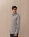 Camicia A Righe Bianco I1U33P0150112U 4 BARBA