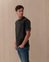 T-shirt HERSCHEL Nero in Cotone Wash 50609BLACK HERSCHEL