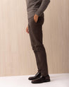 Pantaloni INCOTEX Marrone in Cotone ed Elastane Slim Fit 1W0030 4539D615 INCOTEX