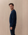 Maglione Girocollo Blu REGENT MERINO61 MC2 ST BARTH