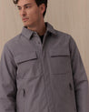 Giubbotto Overshirt Tecnico Grigio KISO PM941950 PEOPLE OF SHIBUYA