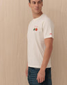 T-Shirt Manica Corta Bianco ARNOTT10I EMB DUE PALLE MC2 ST BARTH
