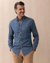 Camicia Polo Ralph Lauren Denim 100% Cotone Slim Fit 710 548539001 POLO RALPH LAUREN