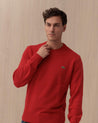 Maglia Lacoste rossa in landswoll AH2916240 LACOSTE