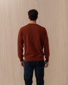 Maglione Girocollo Rosso REGENT MERINO84 MC2 ST BARTH