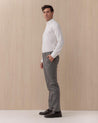 Pantaloni INCOTEX Grigio 100% Lana Regular Fit 1T0039 4932A910 INCOTEX
